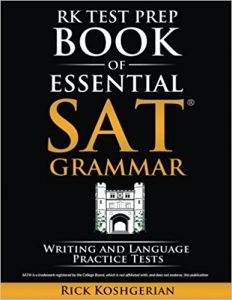 RK Test Prep Book of Essential SAT Grammar | RK Test Prep